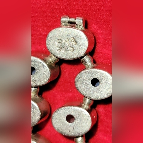 Silver pendant with kyanite gems - Picture 5 of 5